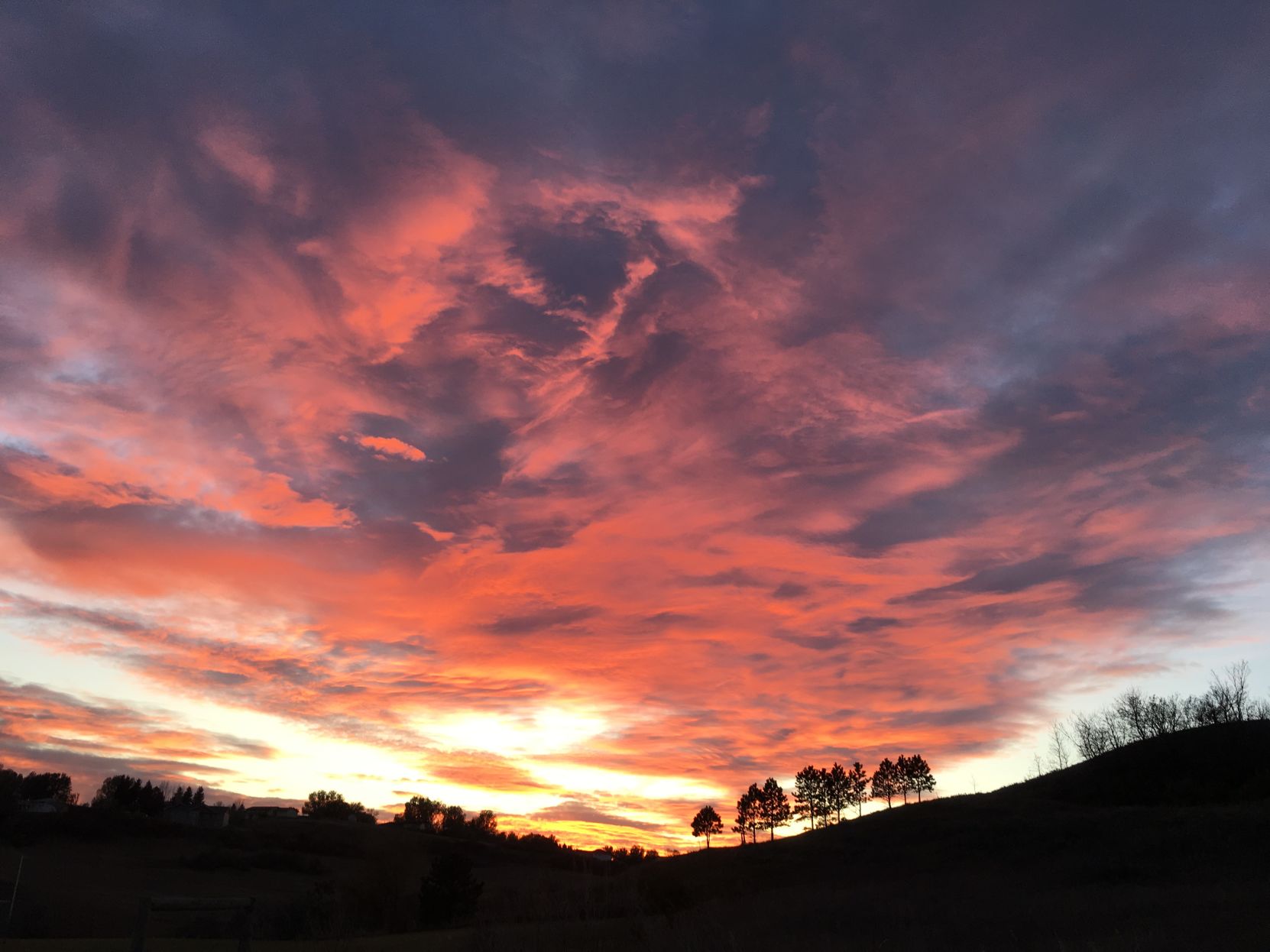 Spectacular Sunset in Mandan